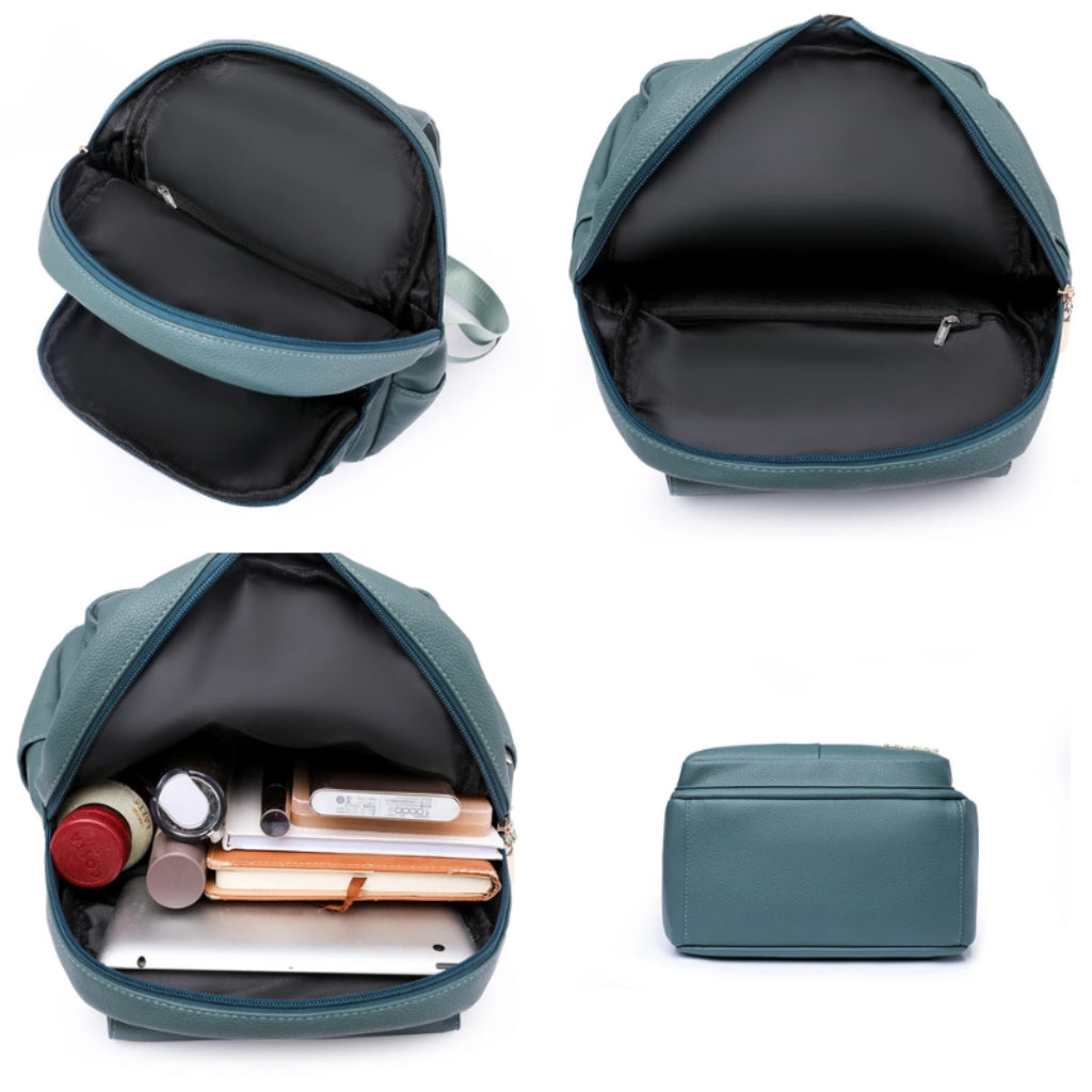 Mochila de Couro Feminina